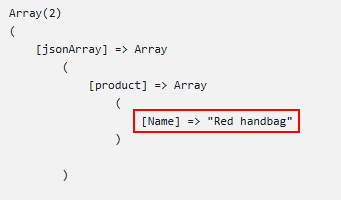 Screenshot result before formatting with the Format strings format plugin