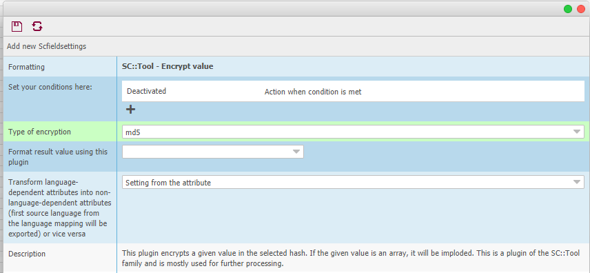 Encrypt value