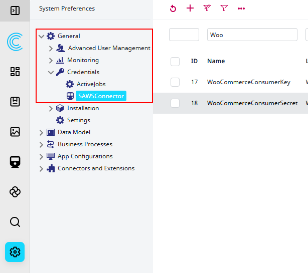 Contentserv WooCommerce Password configuration