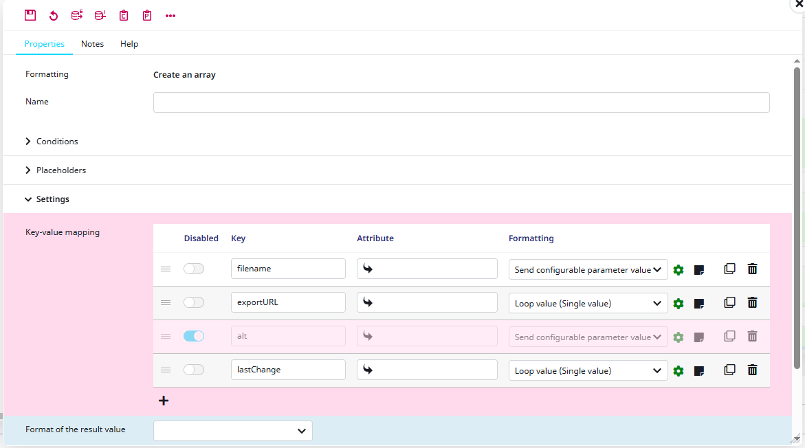 Shopify mediaupload array for the needed values