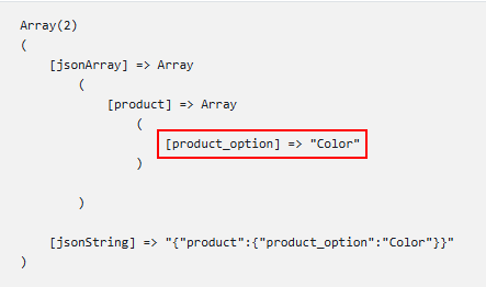 Result Value of 'send property of current attribute' format plugin